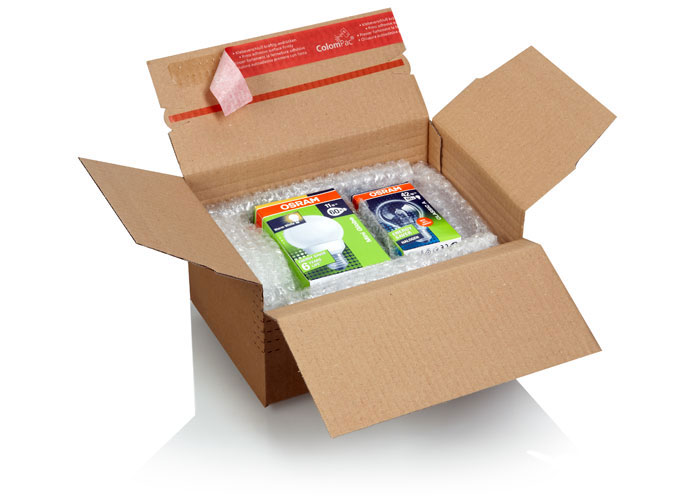 Colompac Blitzbodenkarton für DIN A5