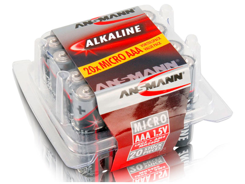 Ansmann 20er Box AAA Micro
