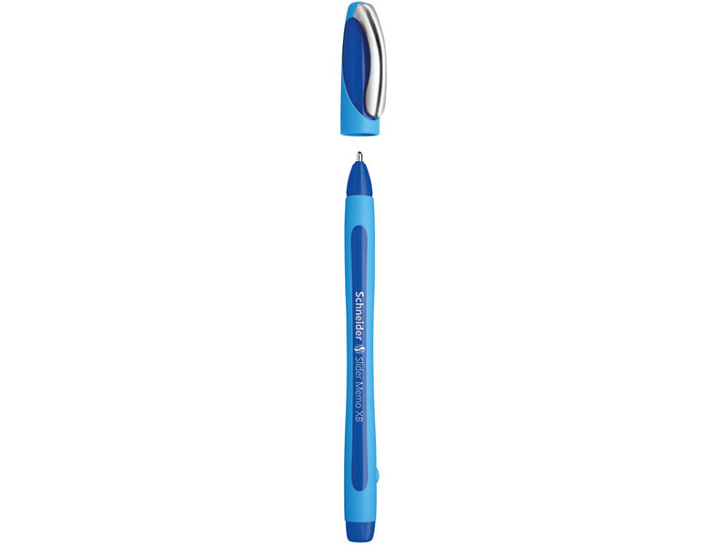 Kugelschreiber Slider Memo XB blau