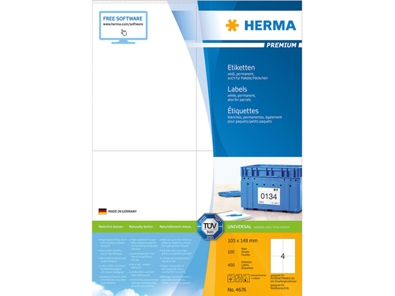 Herma Premium Etiketten A4