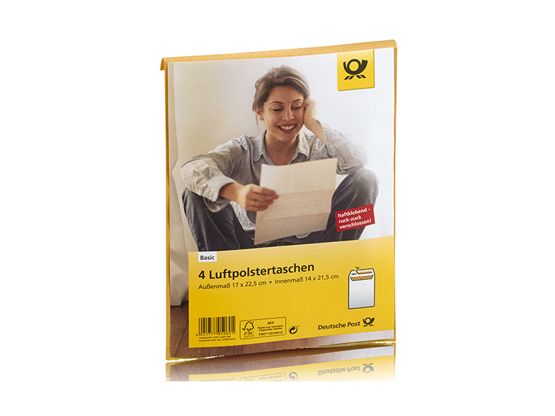Bild Luftpolstertasche C haftklebend braun