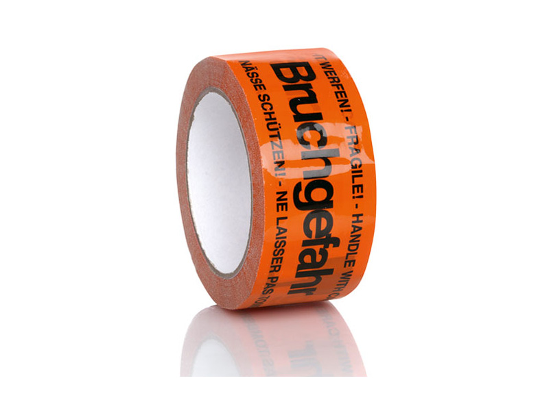 Signal-Packband, orange, Bruchgefahr