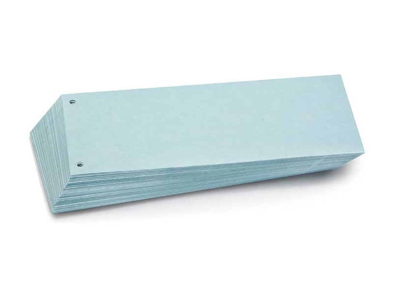 Herlitz Trennstreifen, blau, 100 Stück
