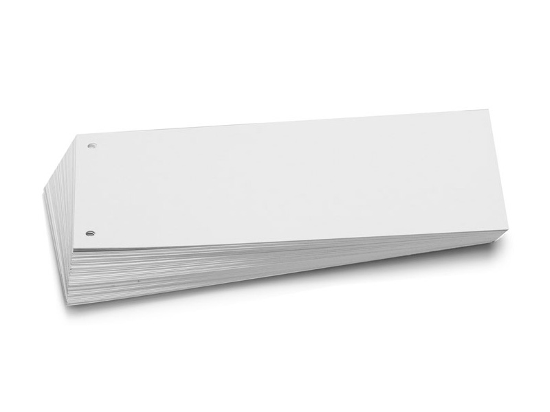 Herlitz Trennstreifen, weiß, 100 Stück