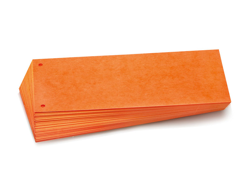 Herlitz Trennstreifen, orange, 100 Stck