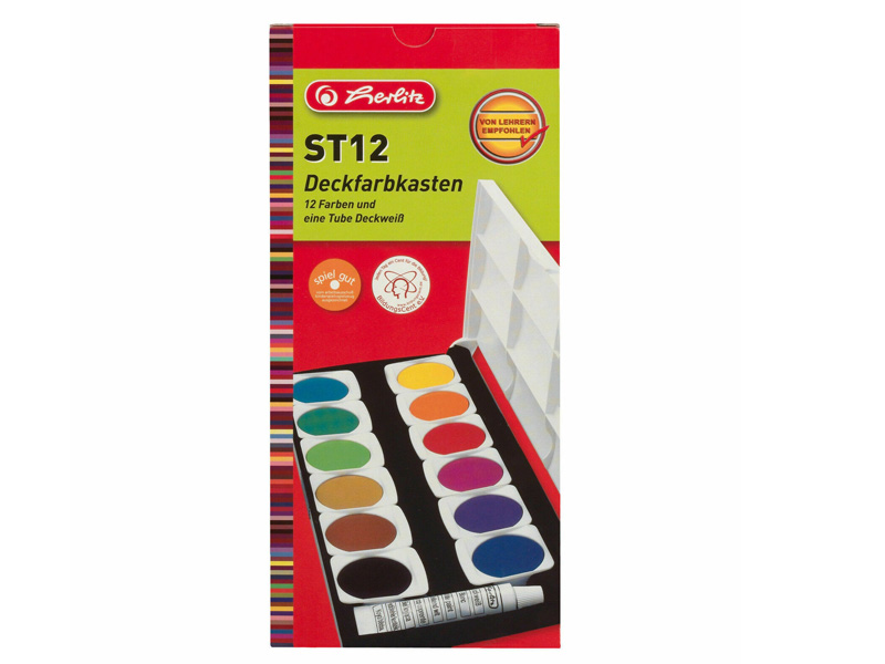 Herlitz Deckfarbkasten ST12