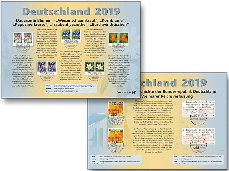 Kursmünzen der Prägestätte Karlsruhe (G) 2019