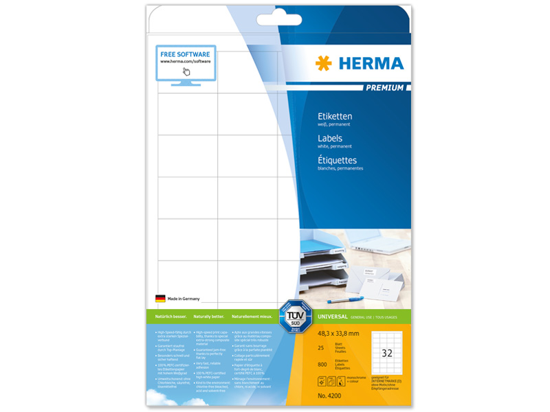 Bild "Herma Etiketten Nr. 4200"