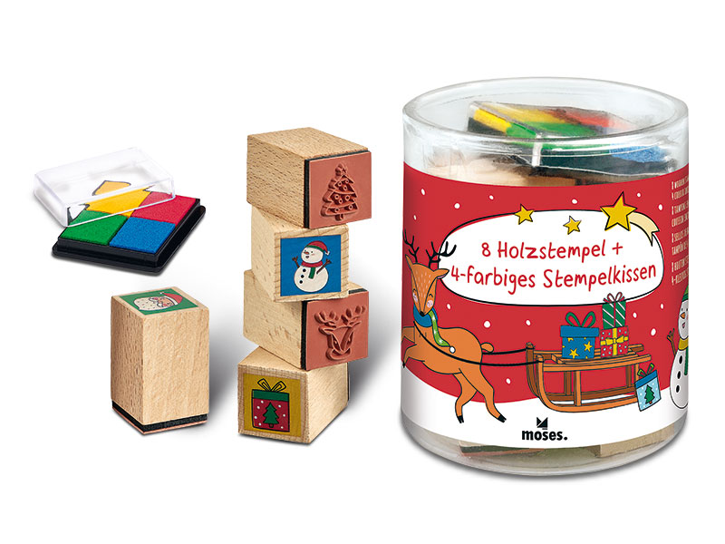 Moses Stempelset "Weihnachtsfreunde"
