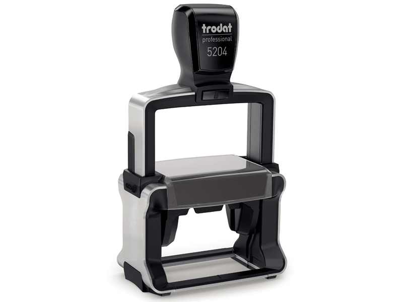 Trodat Stempel Professional 5204, schwarz, grau