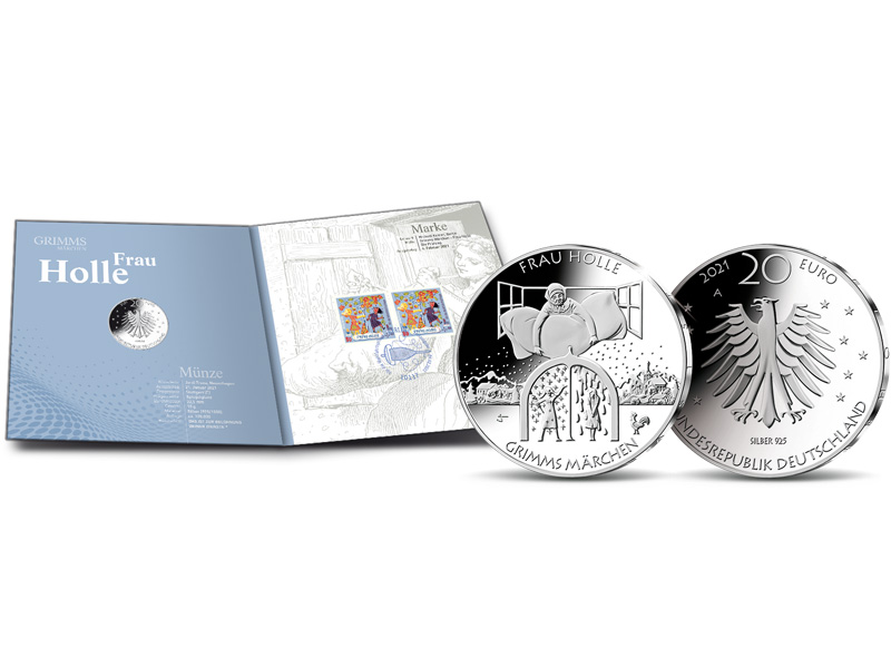 Numisfolder Mnze & Marke: "Frau Holle" 