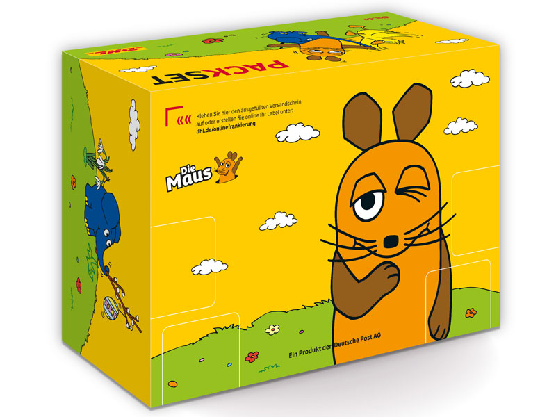PACKSET S  "Die Sendung mit der Maus" - Sonderedition Ostern 2021