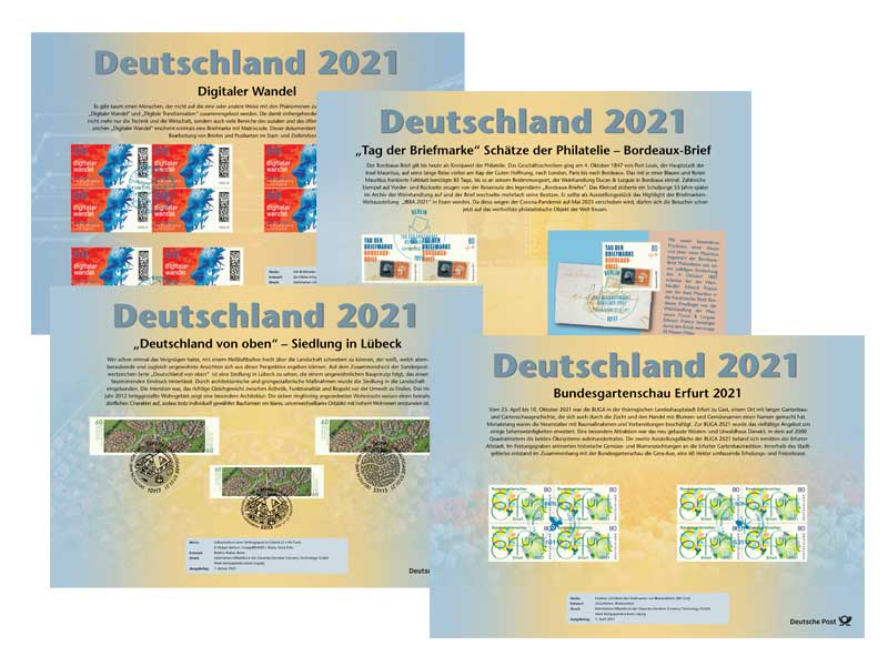 Kursmünzen der Prägestätte Berlin (A) 2021