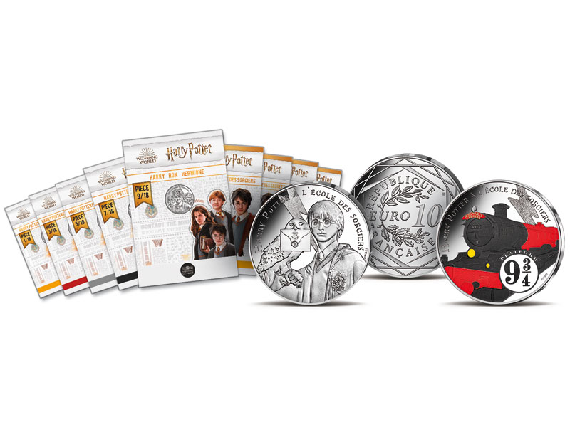 10-Euro-Silber "Harry Potter" (Set 1)