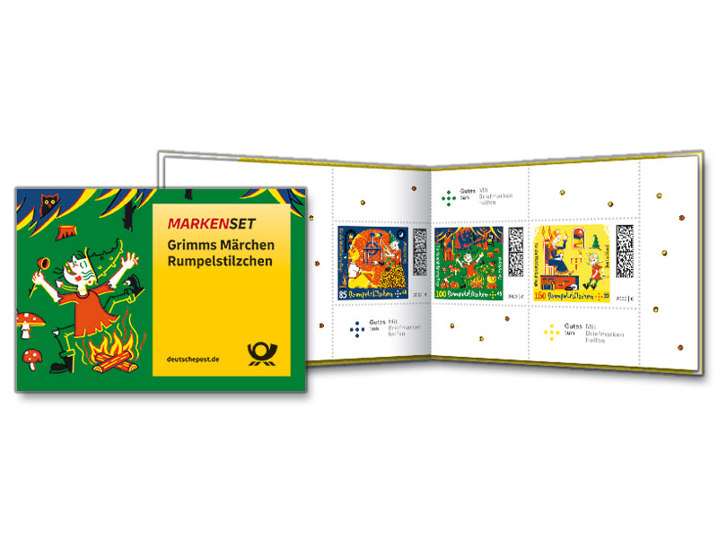 Rumpelstilzchen mit drei Motiven   Die Mhsal    Der Wahnsinn    Die Rettung 