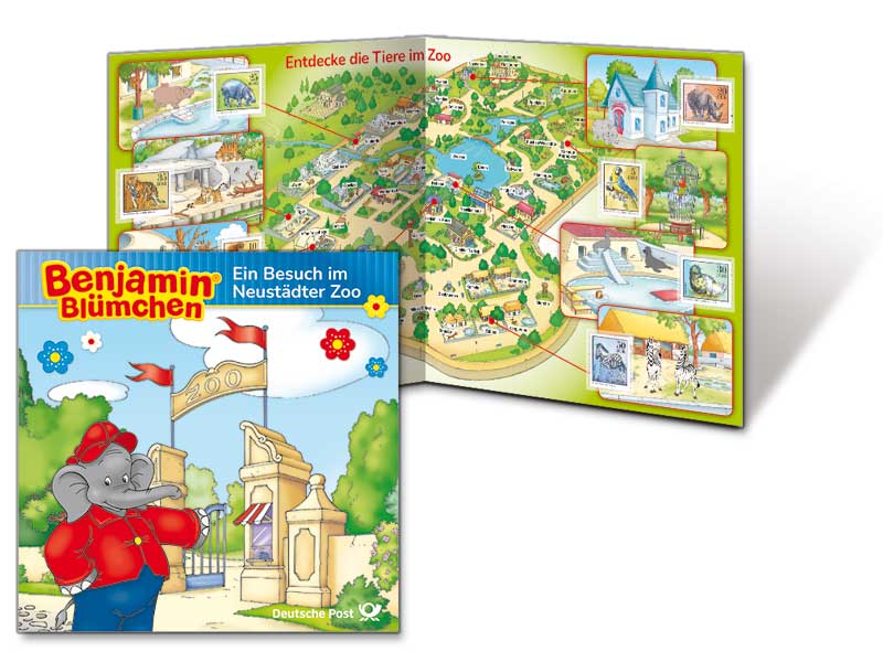 Schmuckblatt Benjamin Blümchen