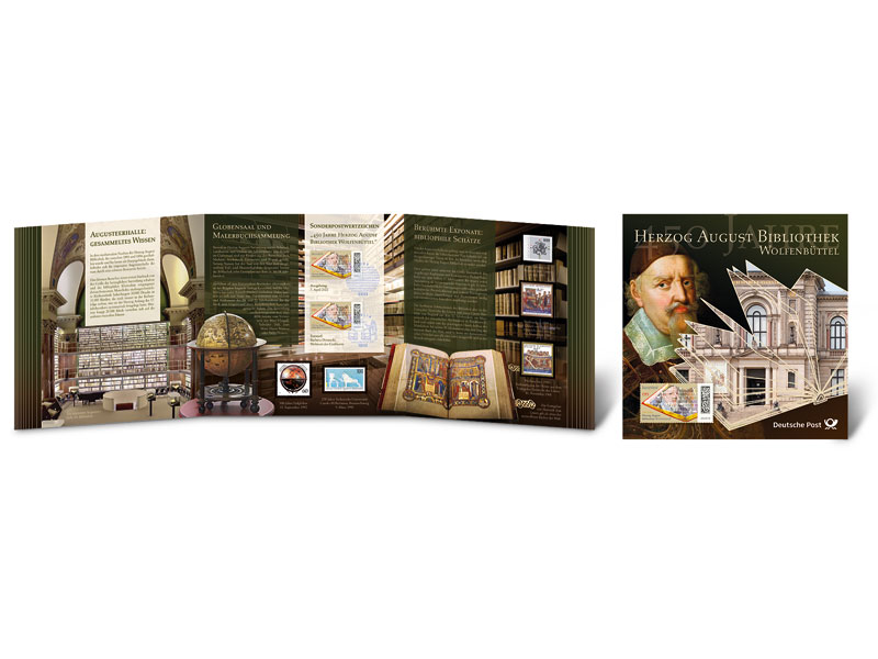 Schmuckblatt "Herzog August Bibliothek Wolfenbttel"