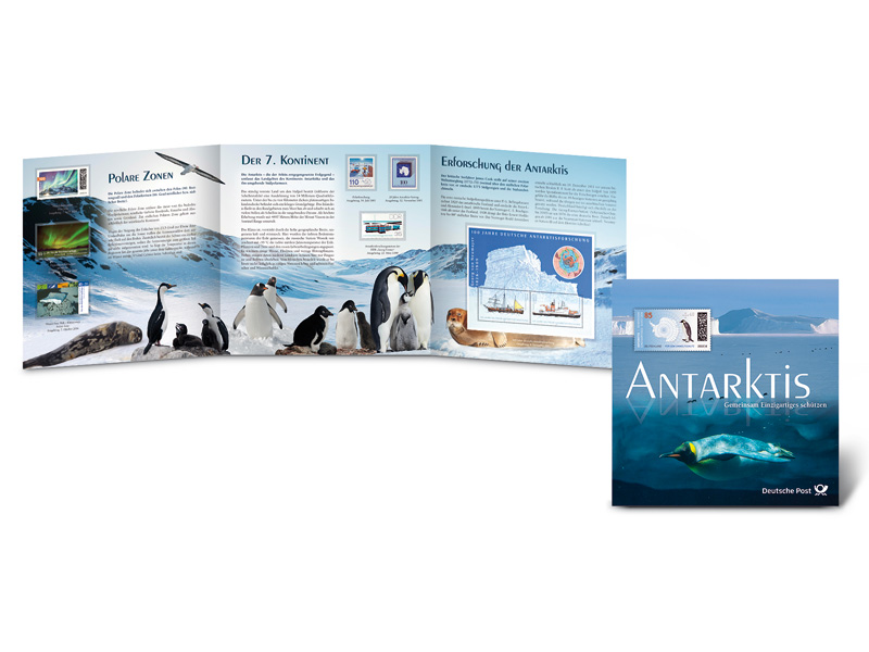 Schmuckblatt "Antarktis"