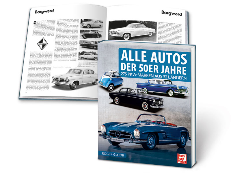 Buch "Alle Autos der 50er Jahre"