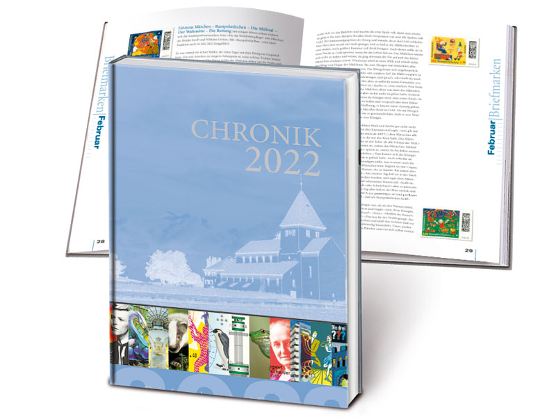 Exklusiv-Edition Chronik 2022 Briefmarken und Ereignisse