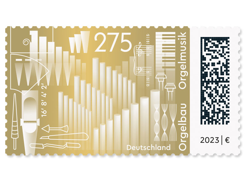 Verschiedene Elemente aus Orgelbau und Orgelmusik