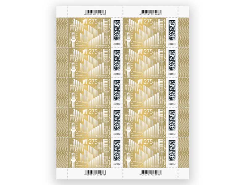 Verschiedene Elemente aus Orgelbau und Orgelmusik