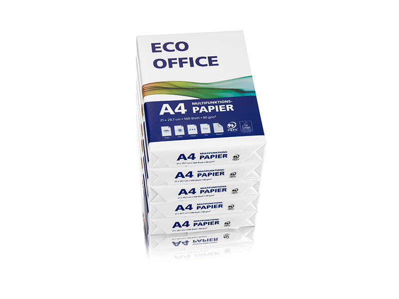 Kopierpapier Eco Office DIN A4 - 5er-Pack