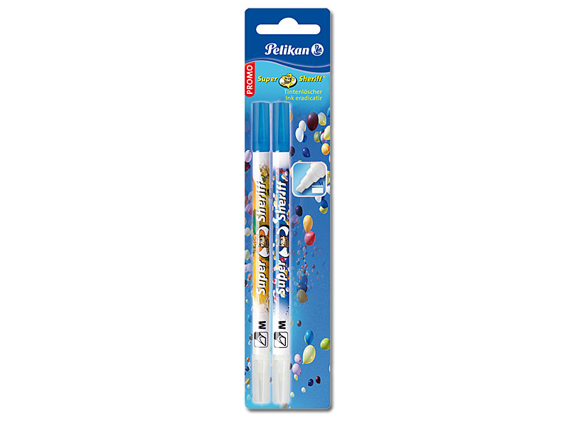Bild Pelikan Tintenlscher Super Pirat fein, 2er-Set