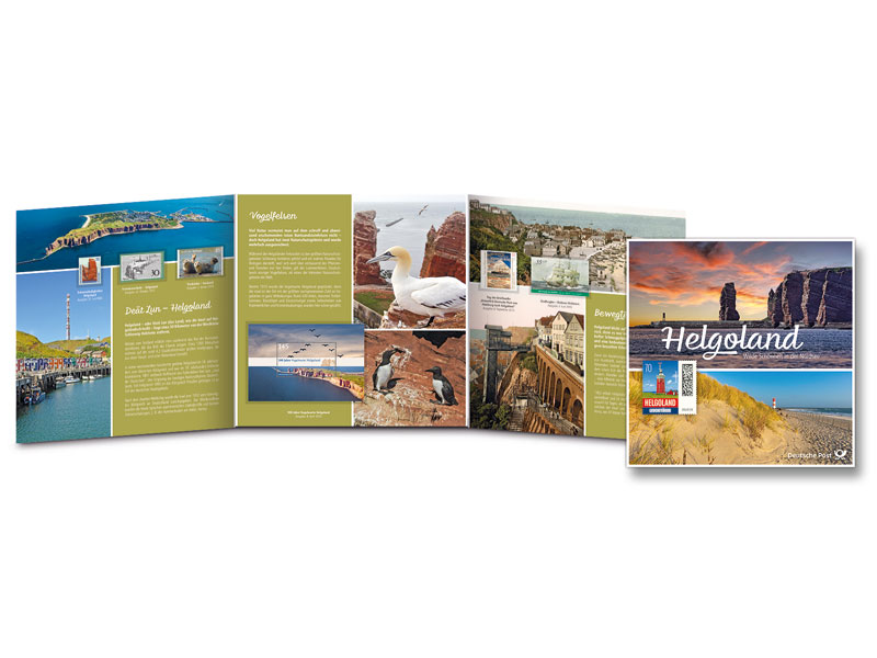 Schmuckblatt "Helgoland"