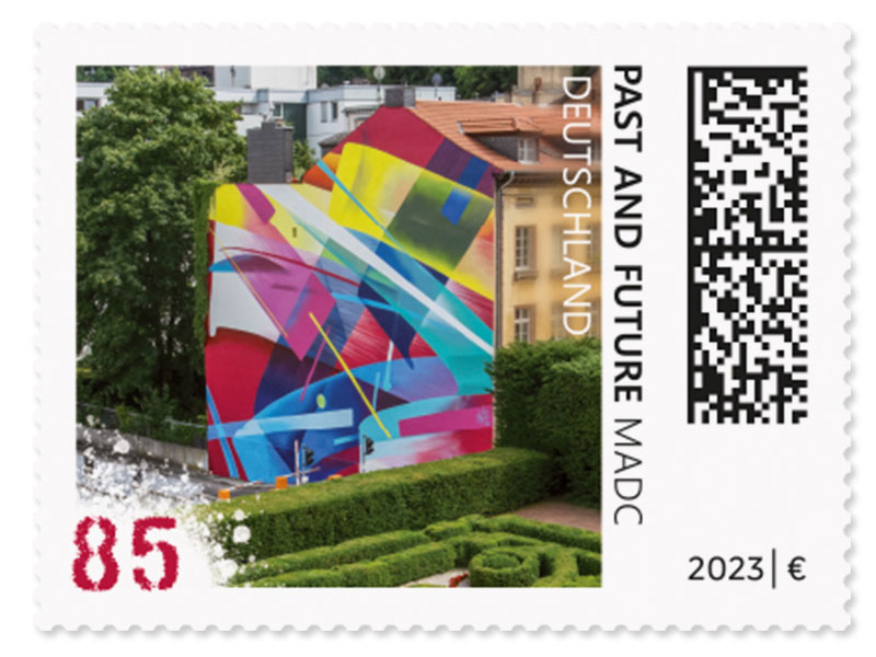 MadC - Past and Future, Briefmarke zu 0,85 EUR, 10er-Bogen