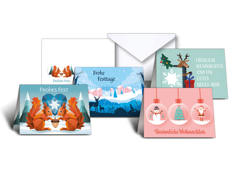 Grukartenset "Weihnachten 2023"