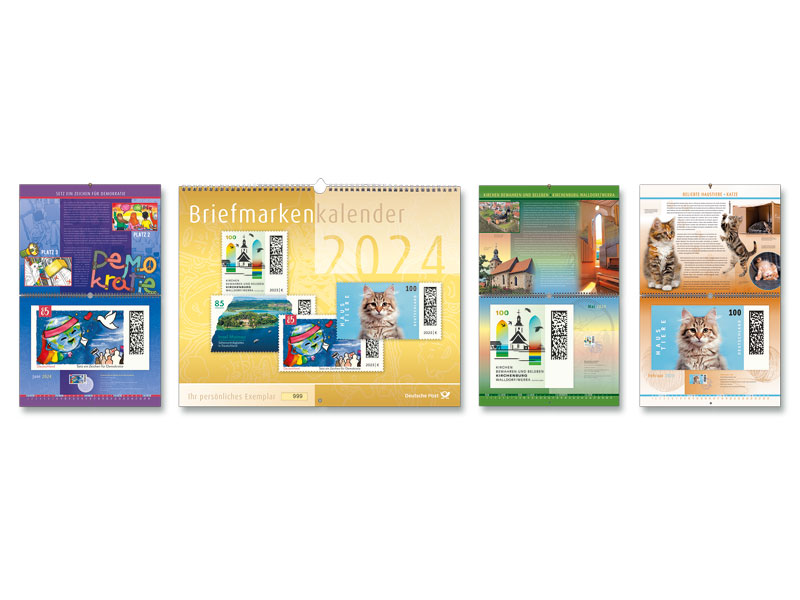 Briefmarkenkalender 2024