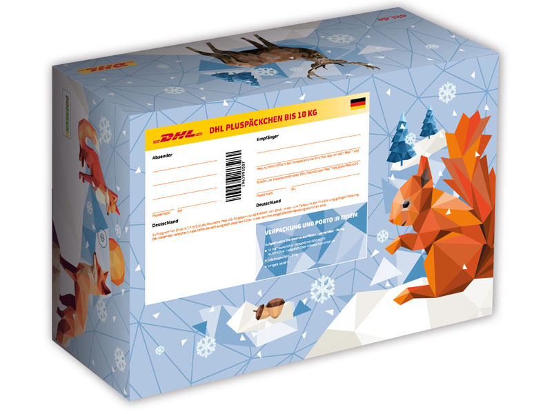 DHL Pluspäckchen S "Weihnachten 2023"