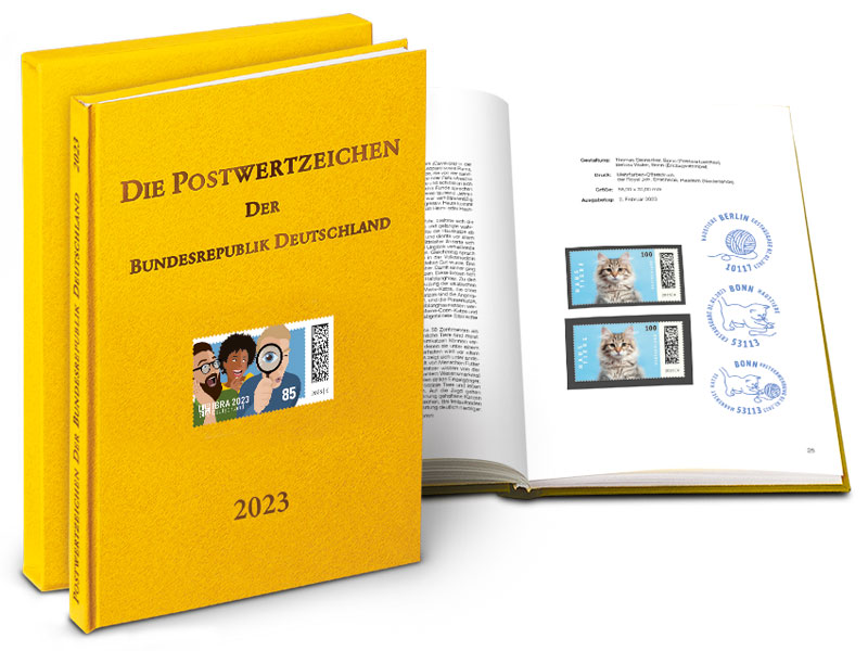 Postwertzeichen-Jahrbuch 2023