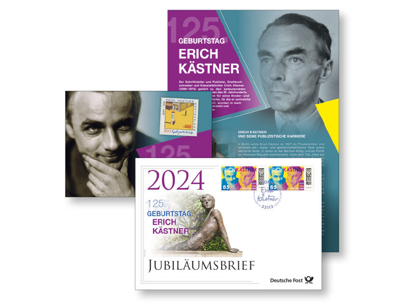 Jubiläumsbrief 125. Geburtstag Erich Kästner