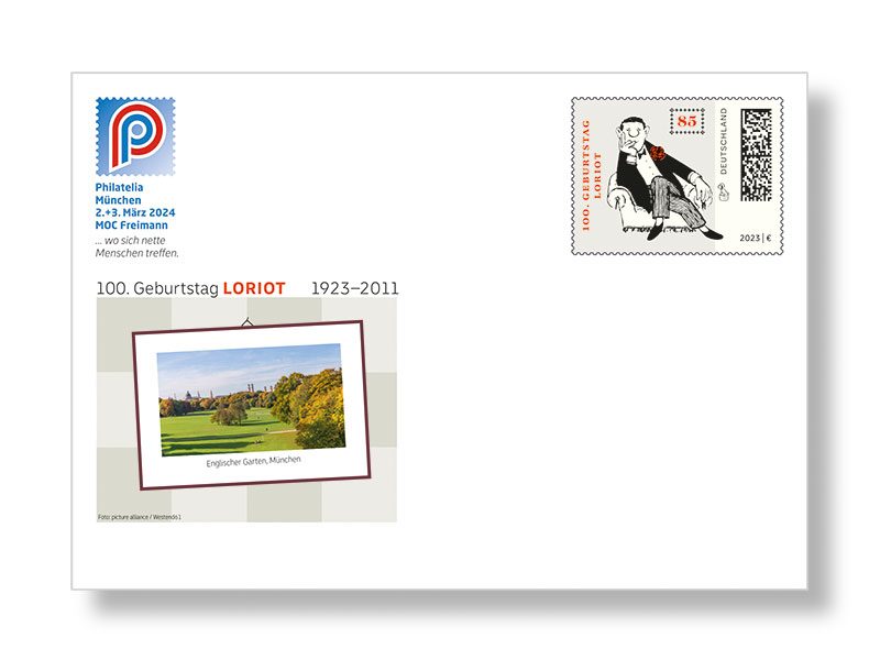 Messeganzsache "Philatelia Mnchen 2024"