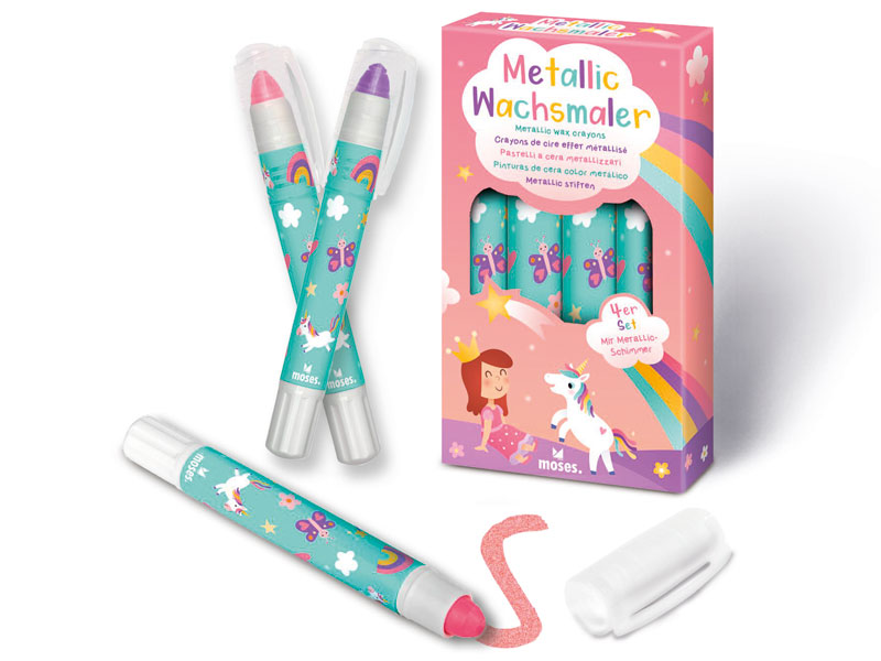 Metallic Wachsmaler "Zauberschloss"