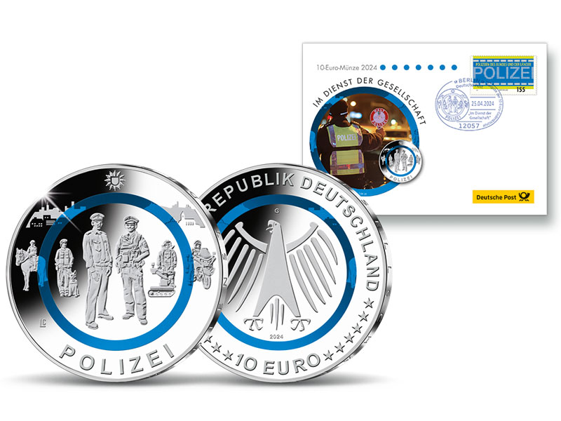 Numisbrief "Polizisten des Bundes und der Lnder"