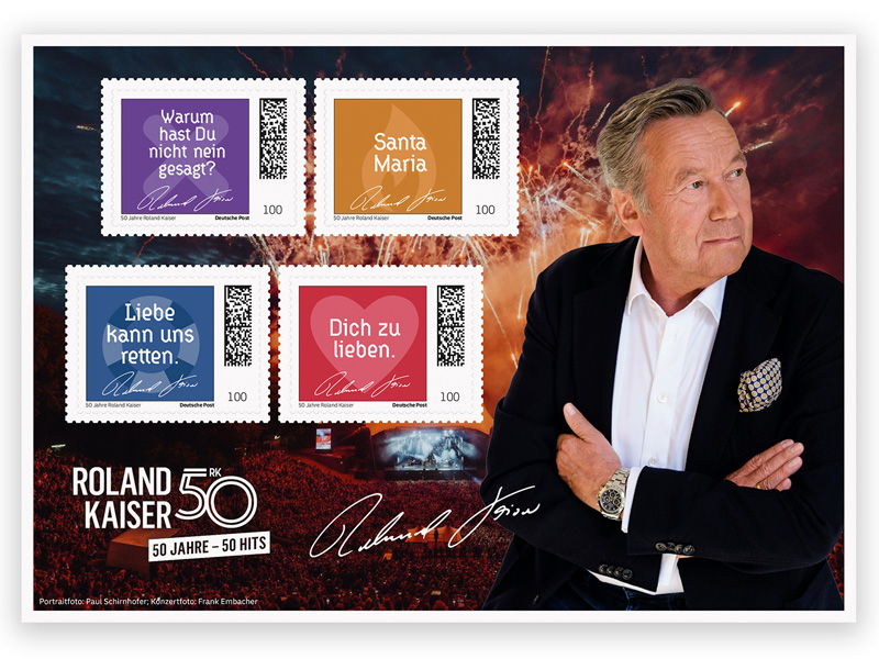 Limitierte Sonderedition "50 Jahre Roland Kaiser"