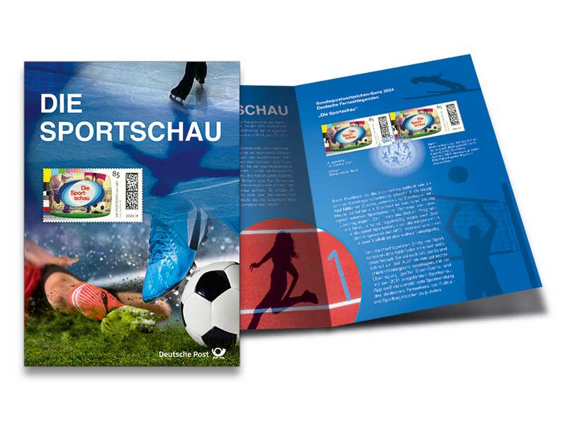 Erinnerungsblatt "Die Sportschau"
