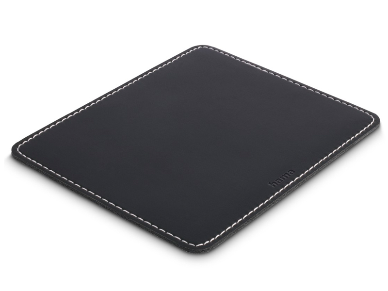 Hama Mauspad Lederoptik, schwarz