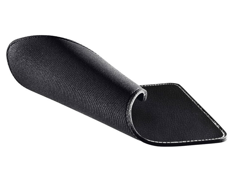 Hama Mauspad Lederoptik, schwarz