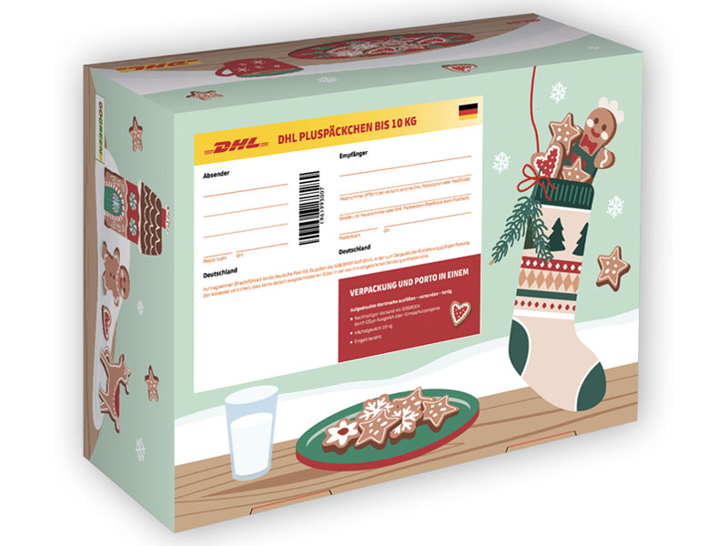 DHL Pluspäckchen S "Weihnachten 2024"