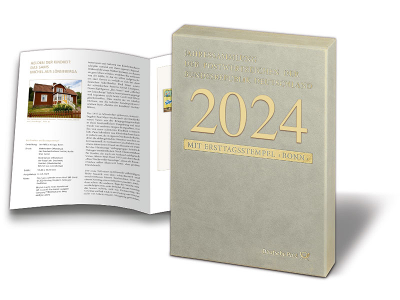 Briefmarken-Jahressammlung 2024