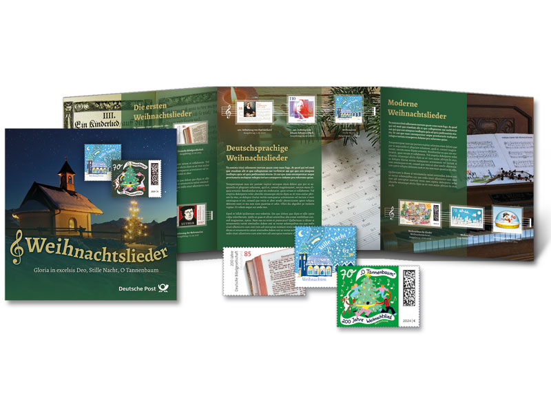 Schmuckblatt "Weihnachtslieder"
