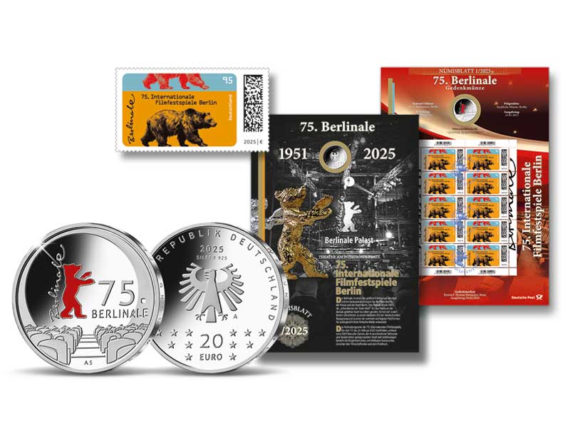 Numisblatt "75. Berlinale"
