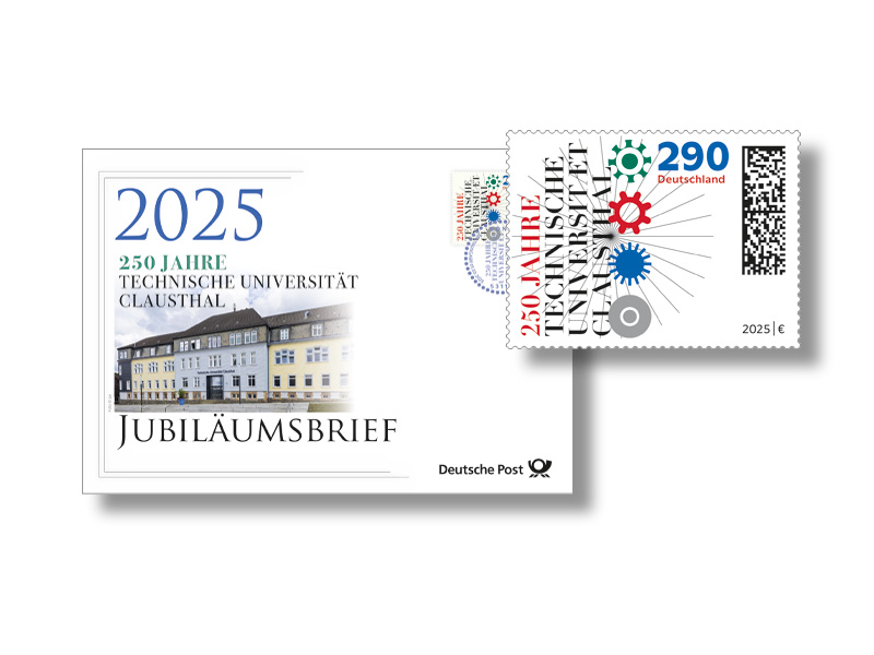 Jubilumsbrief "250 Jahre Technische Universitt Clausthal"