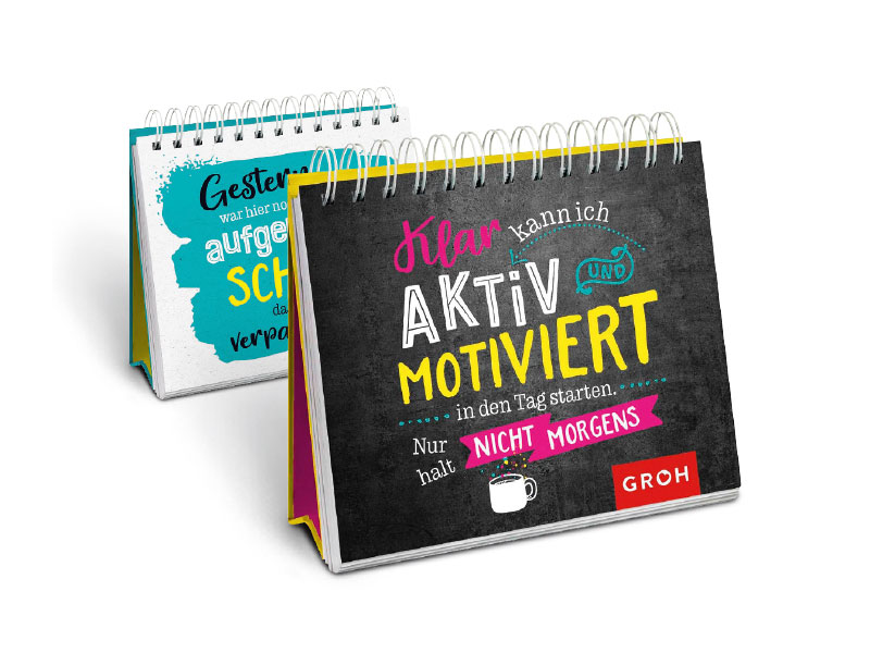 Groh Aufsteller "AKTIV UND MOTIVIERT"