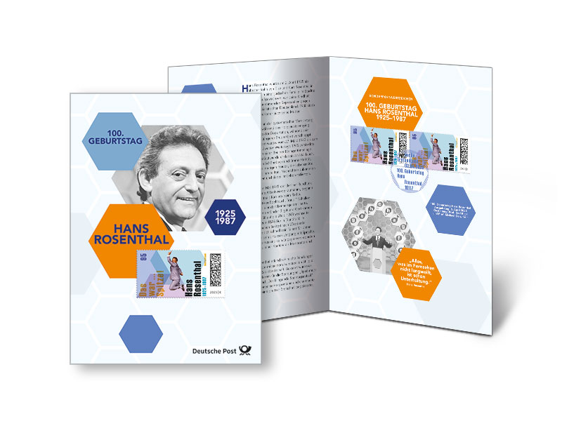 Erinnerungsblatt 100. Geburtstag Hans Rosenthal