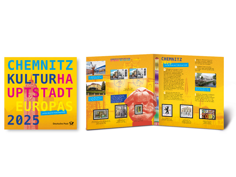 Schmuckblatt "Chemnitz Kulturhauptstadt Europas 2025"